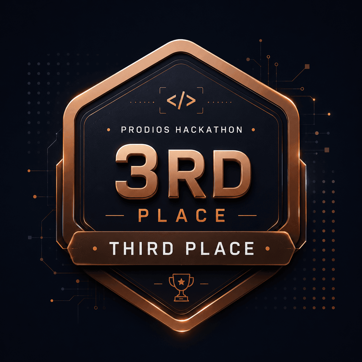 Third Place prize